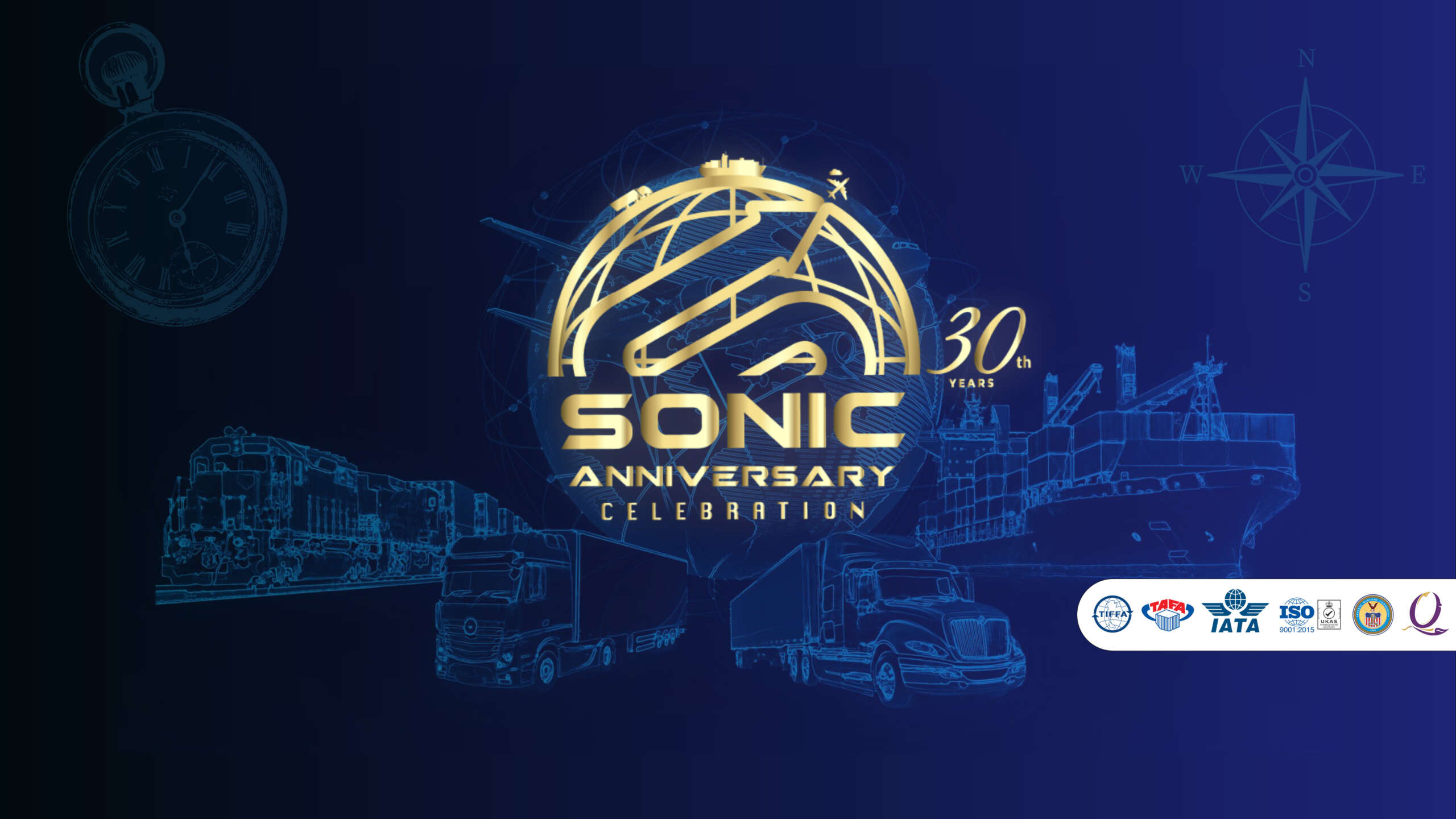 Sonic Banner 30 Y